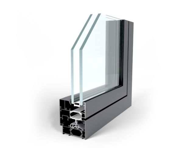 Okna aluminiowe Ponzio PE68